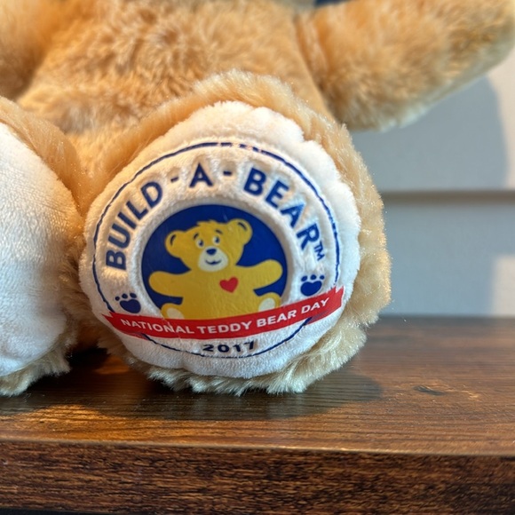 2017 national teddy bear day build a bear tan blonde color - Picture 3 of 8